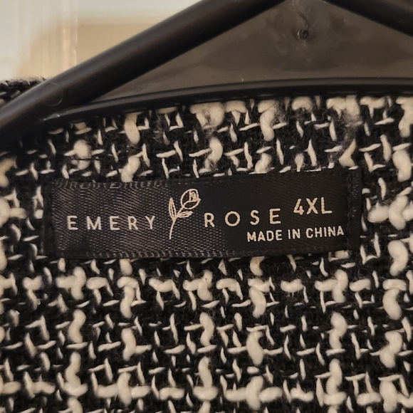 Black and white tweed blazer - Picture 3 of 3